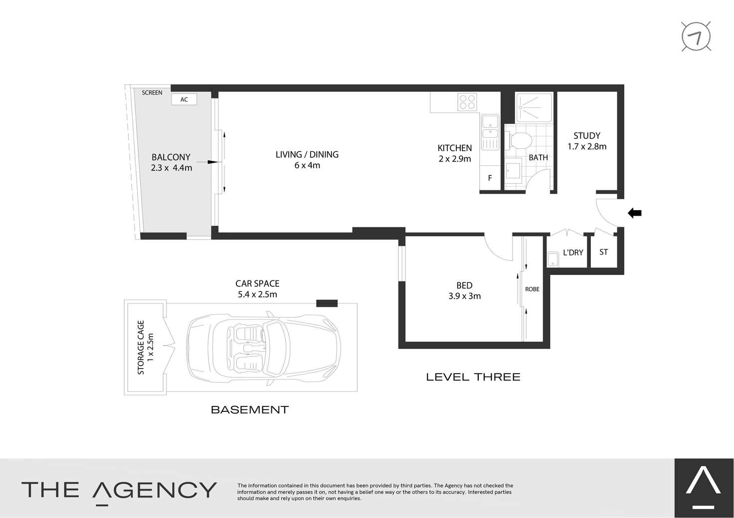 Floorplan of Homely apartment listing, 307/549 Liverpool Road, Strathfield NSW 2135