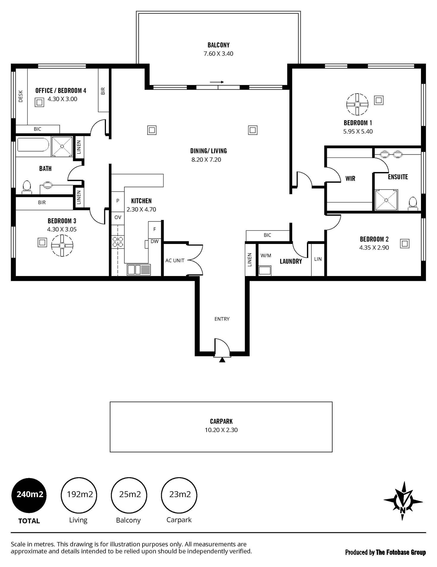 Floorplan of Homely apartment listing, 51/7 Liberman Close, Adelaide SA 5000