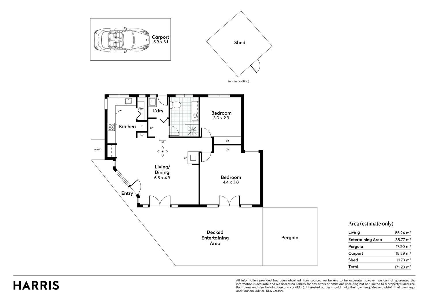 Floorplan of Homely house listing, 3 Edward Avenue, Crafers West SA 5152