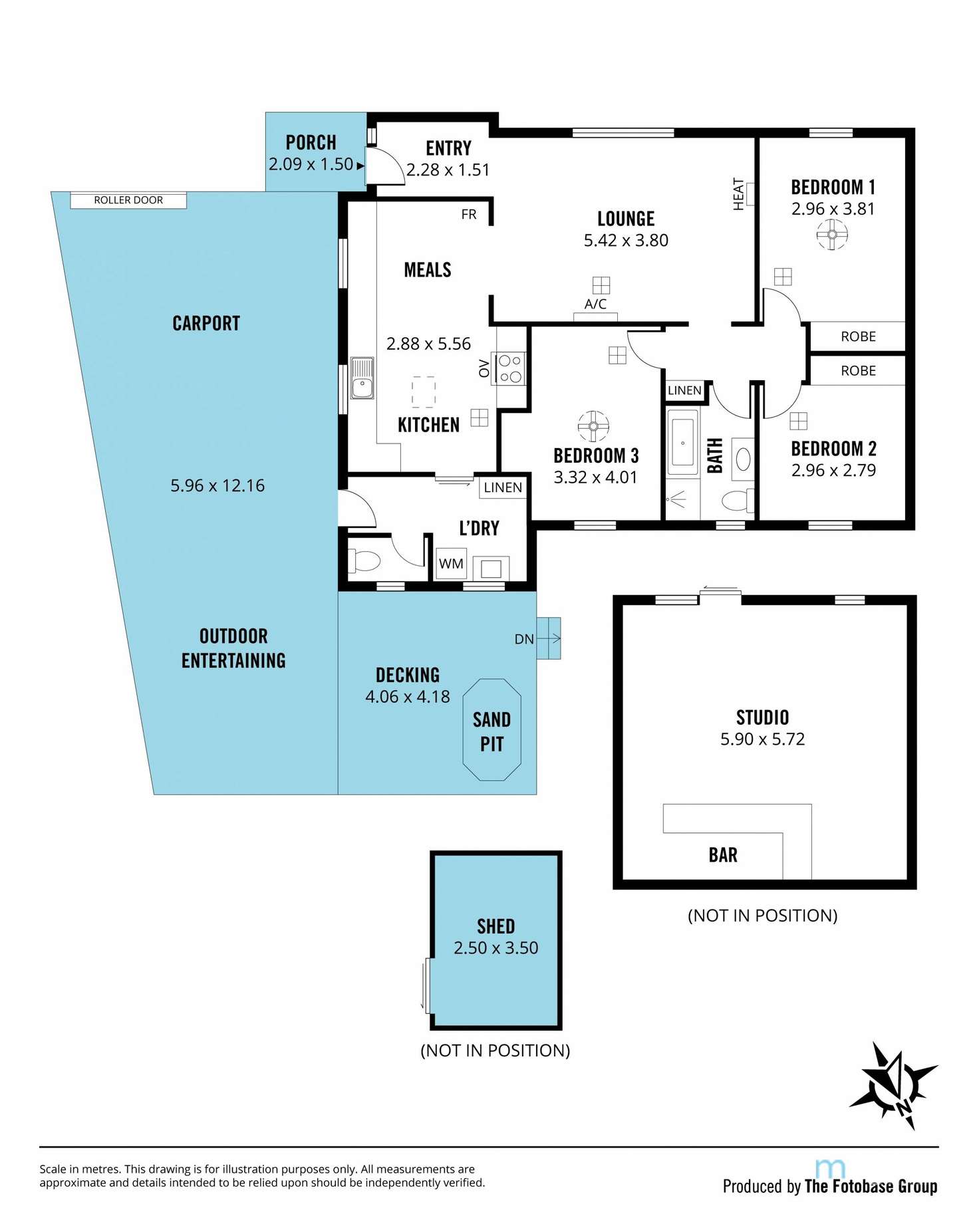 Floorplan of Homely house listing, 8 Kuranya Way, Morphett Vale SA 5162