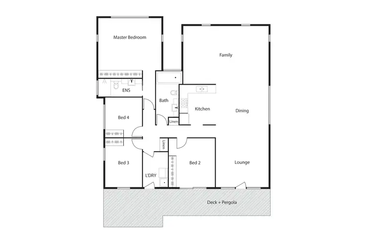 Floorplan of Homely house listing, 11 Philp Place, Curtin ACT 2605