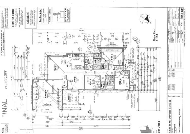 Floorplan of Homely house listing, 20 Ernest Way, Hilbert WA 6112