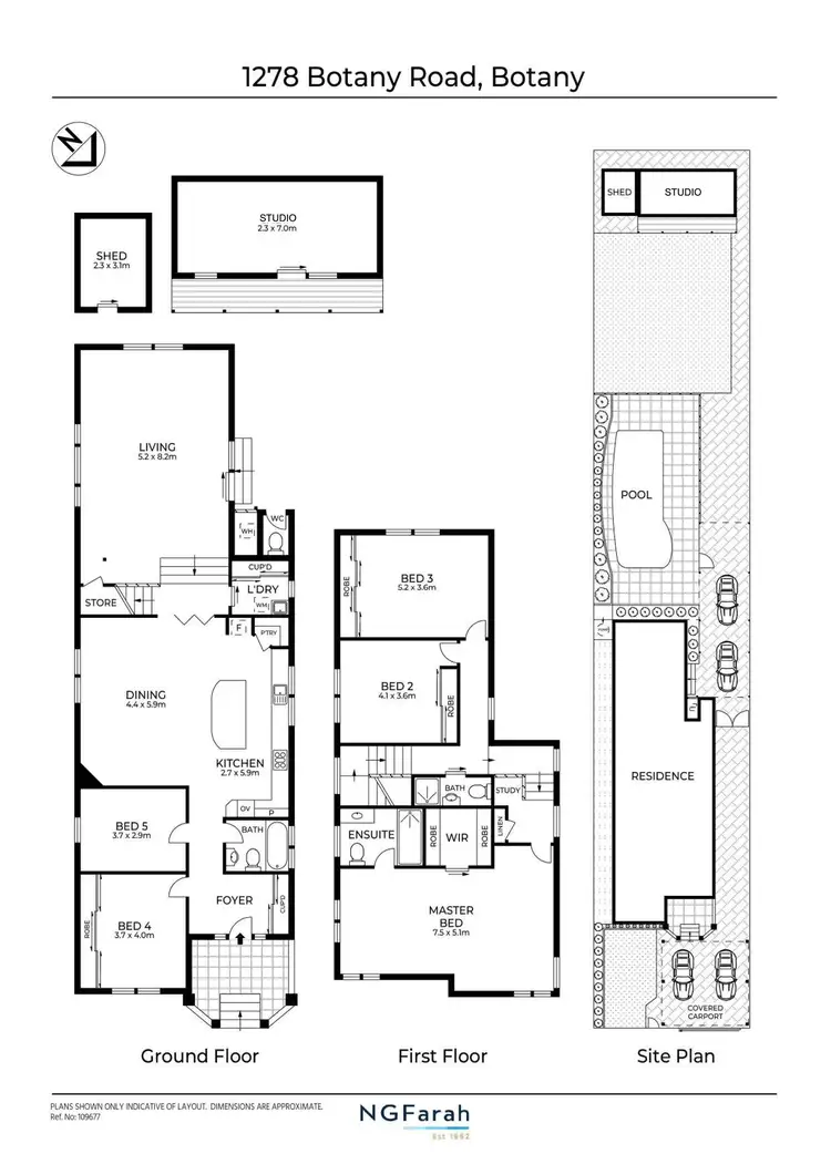 Floorplan of Homely house listing, 1278 Botany Road, Botany NSW 2019