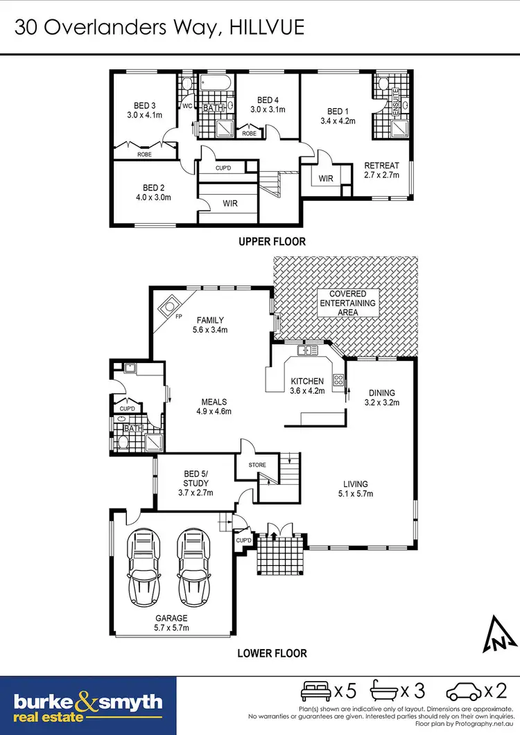 Floorplan of Homely house listing, 30 Overlanders Way, Tamworth NSW 2340