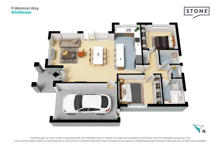 Floorplan of Homely house listing, 11 Wannon Way, Whittlesea VIC 3757
