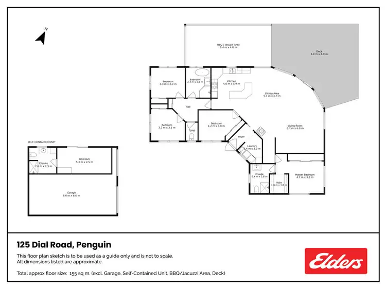 Floorplan of Homely house listing, 125 Dial Road, Penguin TAS 7316
