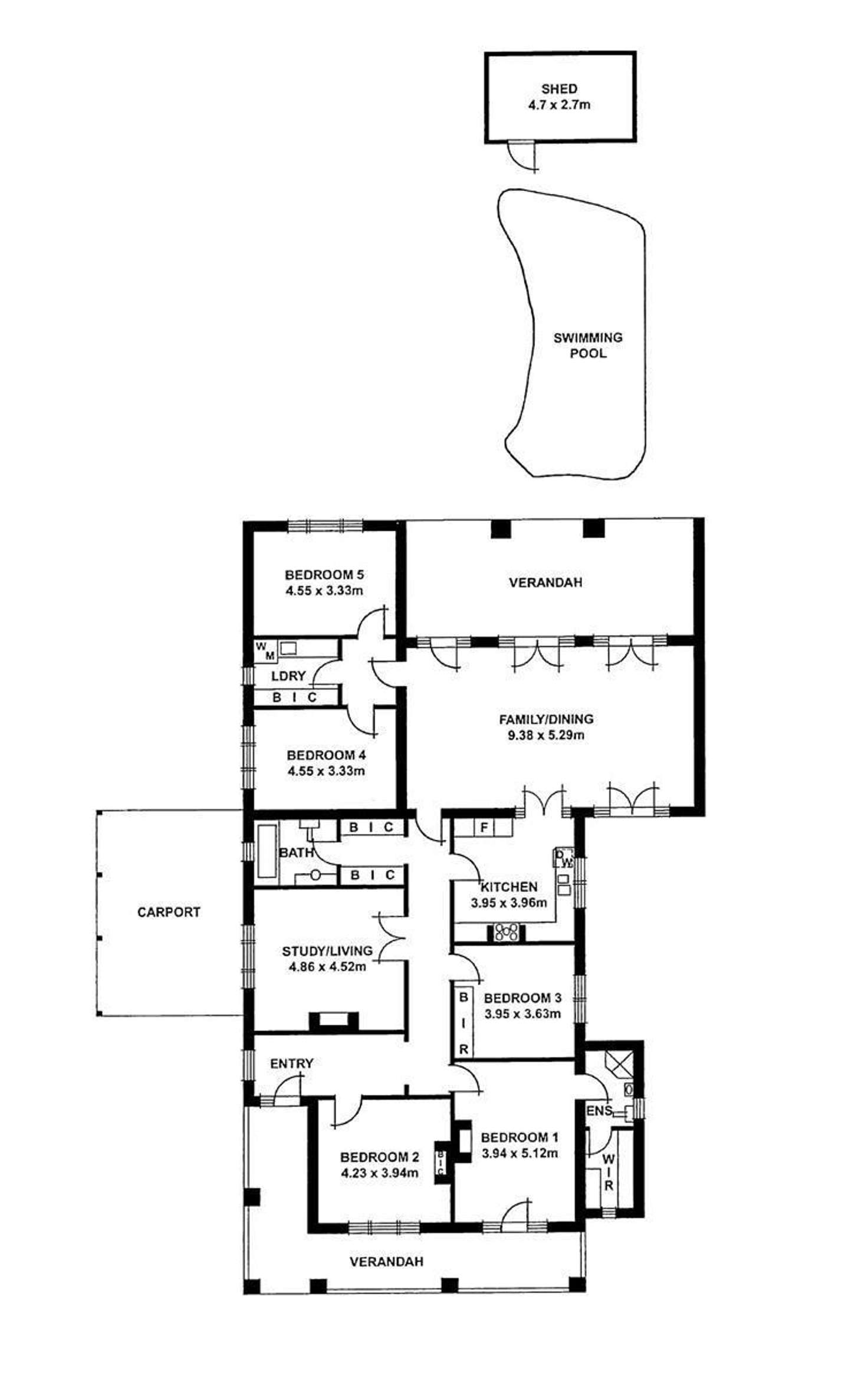Floorplan of Homely house listing, 125 Second Avenue, Royston Park SA 5070