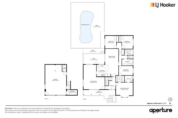 Floorplan of Homely house listing, 21 Wangara Crescent, Queanbeyan West NSW 2620