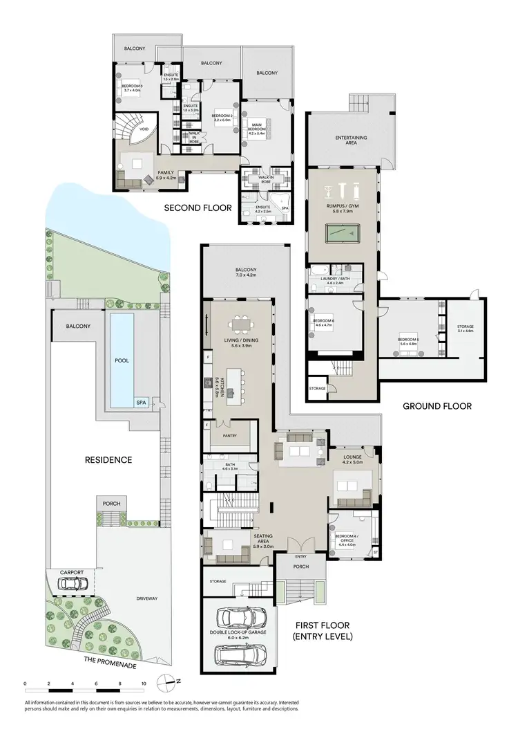 Floorplan of Homely house listing, 45 The Promenade, Sans Souci NSW 2219
