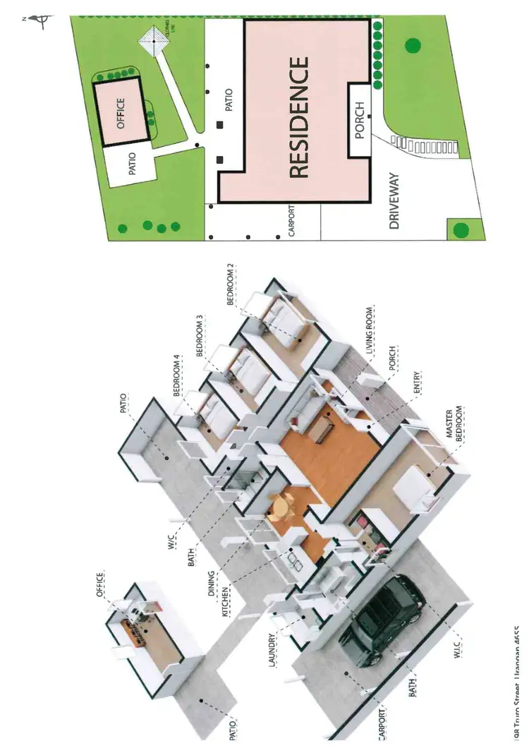 Floorplan of Homely house listing, 198 Truro Street, Urangan QLD 4655