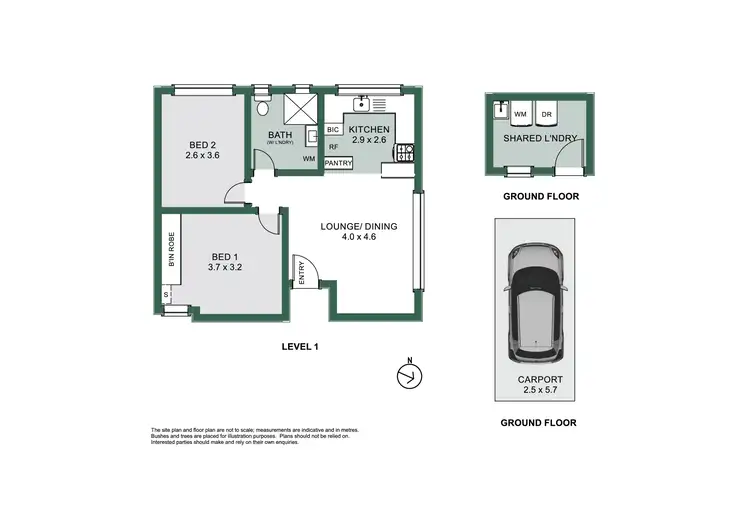Floorplan of Homely apartment listing, 6/21 Stewart Avenue, Curl Curl NSW 2096