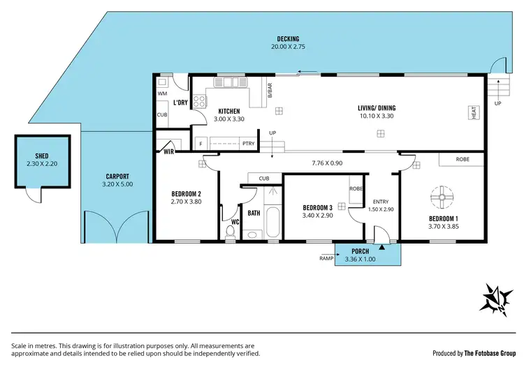 Floorplan of Homely house listing, 20 Westmoreland Road, Morphett Vale SA 5162