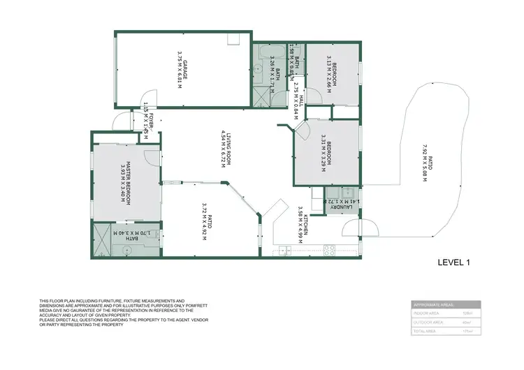 Floorplan of Homely villa listing, 9/14 Sovereign Place, Boondall QLD 4034