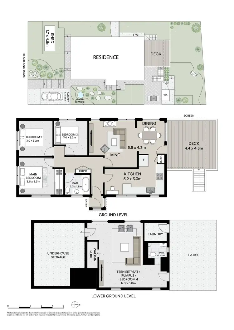 Floorplan of Homely house listing, 242 Headland Road, North Curl Curl NSW 2099