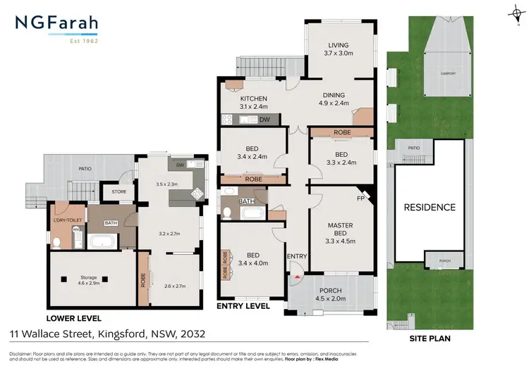 Floorplan of Homely house listing, 11 Wallace Street, Kingsford NSW 2032