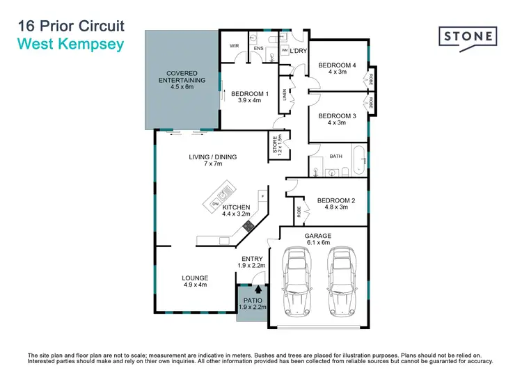 Floorplan of Homely house listing, 16 Prior Circuit, West Kempsey NSW 2440