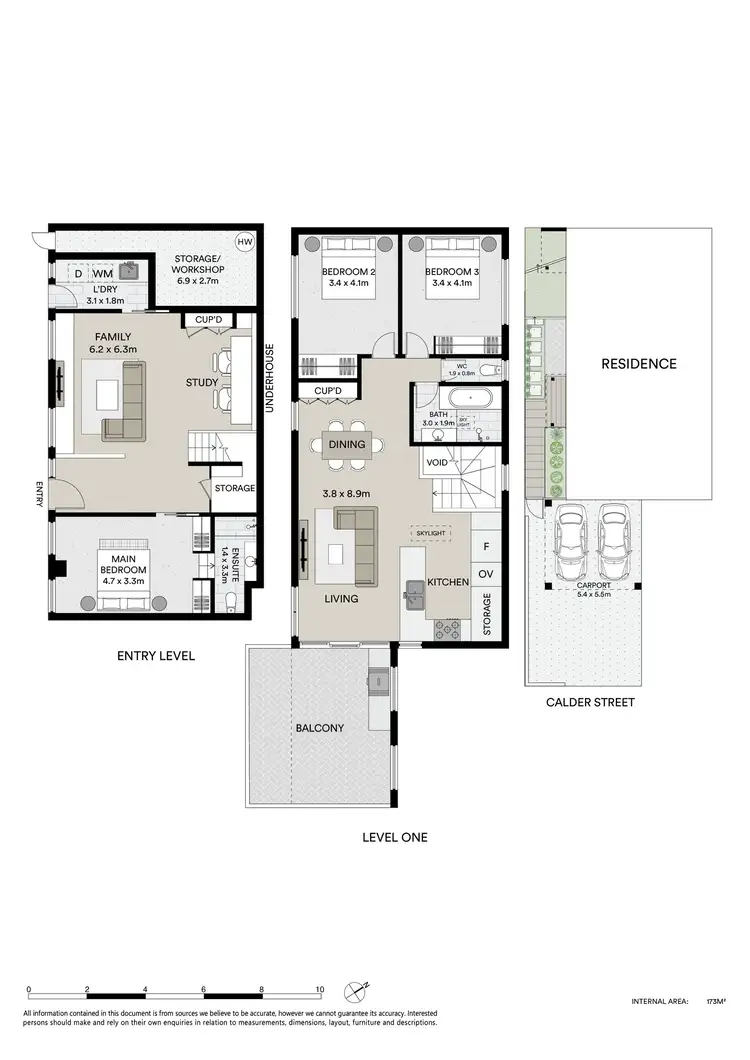 Floorplan of Homely house listing, 10 Calder Street, North Curl Curl NSW 2099