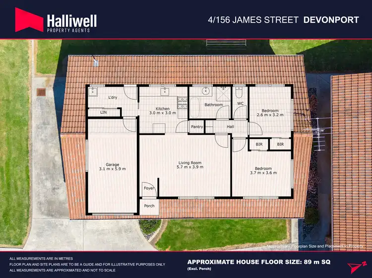 Floorplan of Homely unit listing, 4/156 James Street, Devonport TAS 7310