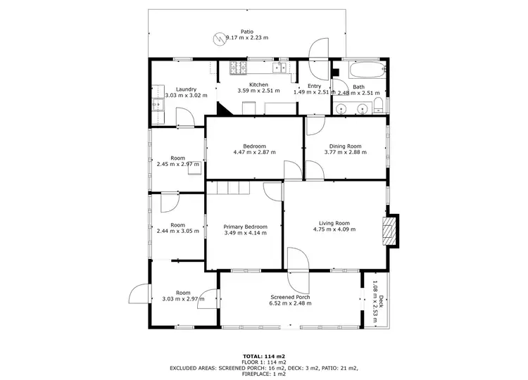 Floorplan of Homely rural property listing, 515 Wallawaugh Road, Mudgee NSW 2850