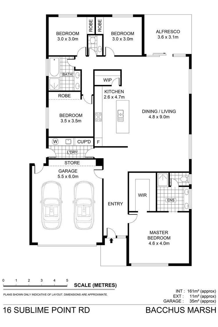Floorplan of Homely house listing, 16 Sublime Point Road, Bacchus Marsh VIC 3340