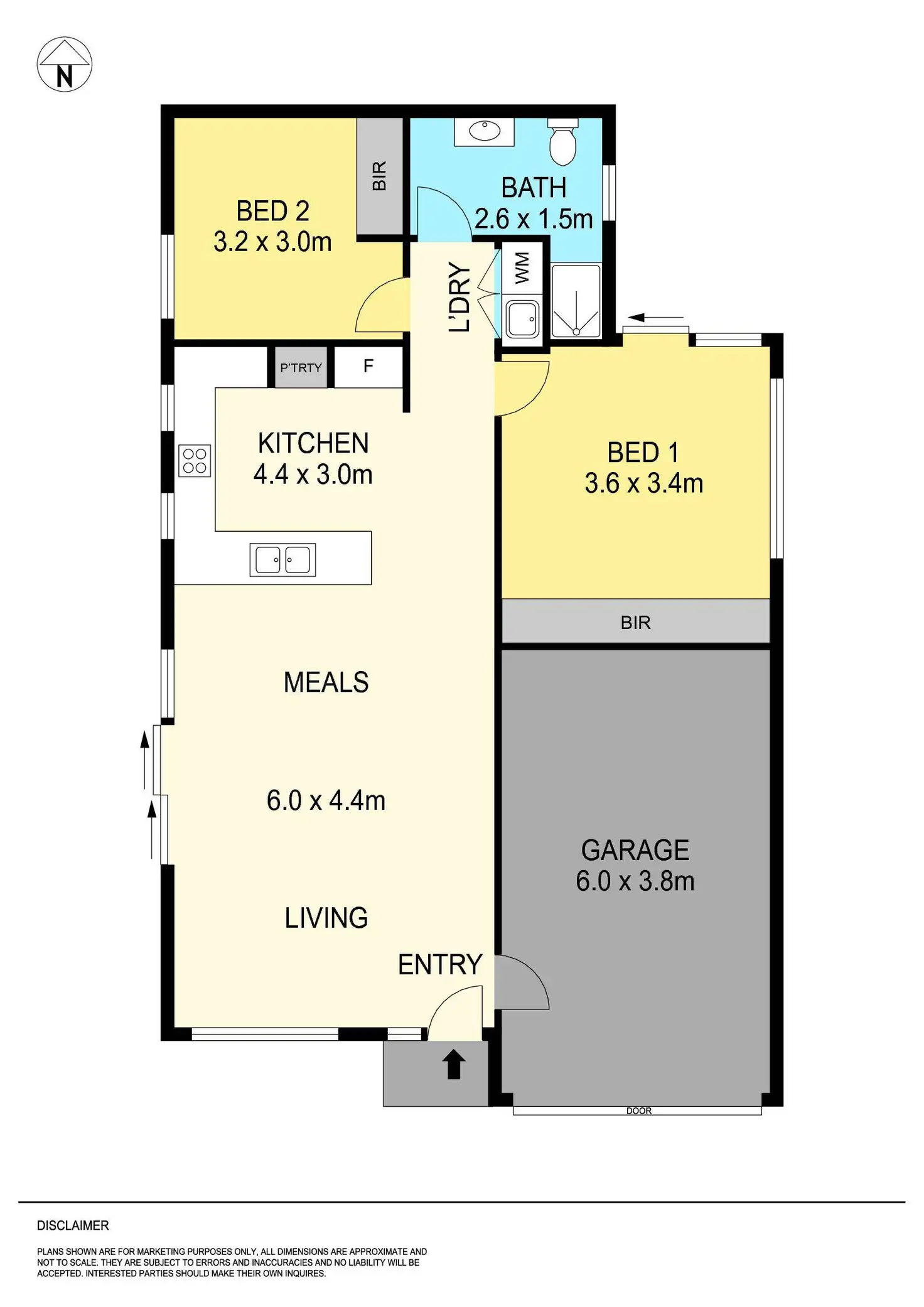 Floorplan of Homely unit listing, 7/130a Beverin Street, Sebastopol VIC 3356