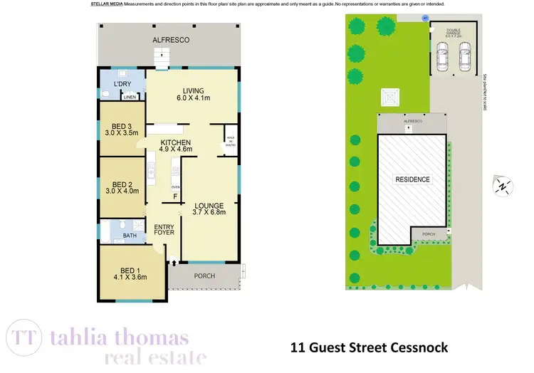 Floorplan of Homely house listing, 11 Guest Street, Cessnock NSW 2325