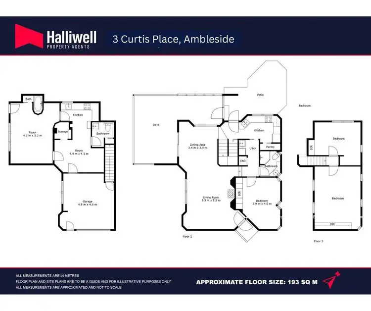 Floorplan of Homely house listing, 3 Curtis Place, Ambleside TAS 7310