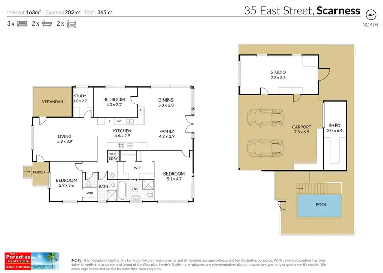 Floorplan of Homely house listing, 35 East Street, Scarness QLD 4655