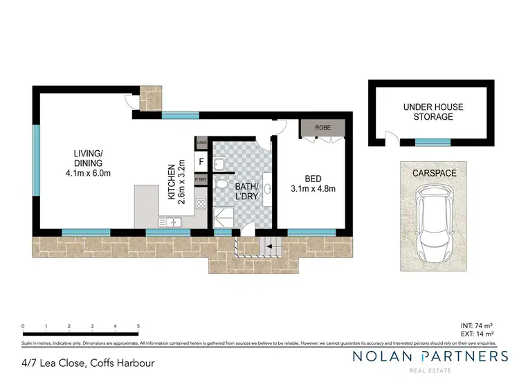 Floorplan of Homely villa listing, 4/7 Lea Close, Coffs Harbour NSW 2450