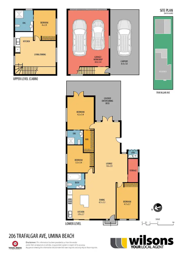 Floorplan of Homely house listing, 206 Trafalgar Avenue, Umina Beach NSW 2257