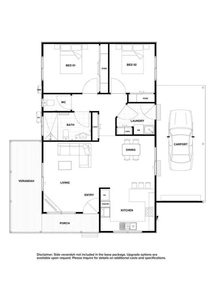 Floorplan of Homely house listing, 14/34 Ellen Mcdondald Drive, Baranduda VIC 3691
