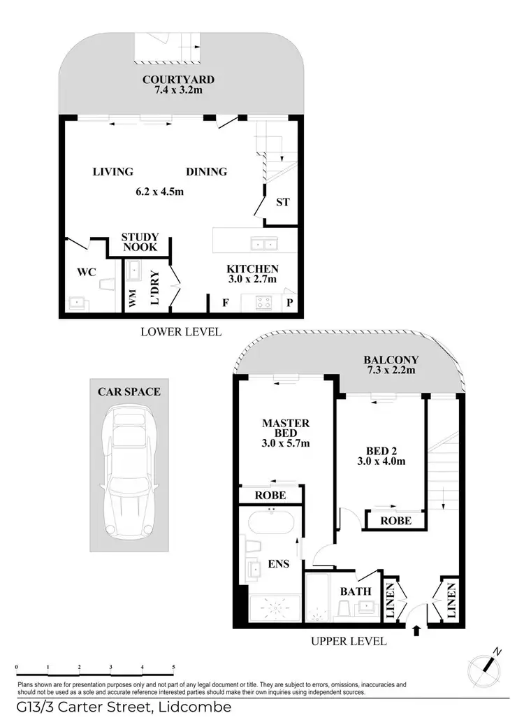 Floorplan of Homely apartment listing, G13/3 Carter Street, Lidcombe NSW 2141