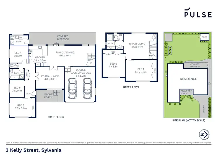 Floorplan of Homely house listing, 3 Kelly Street, Sylvania NSW 2224