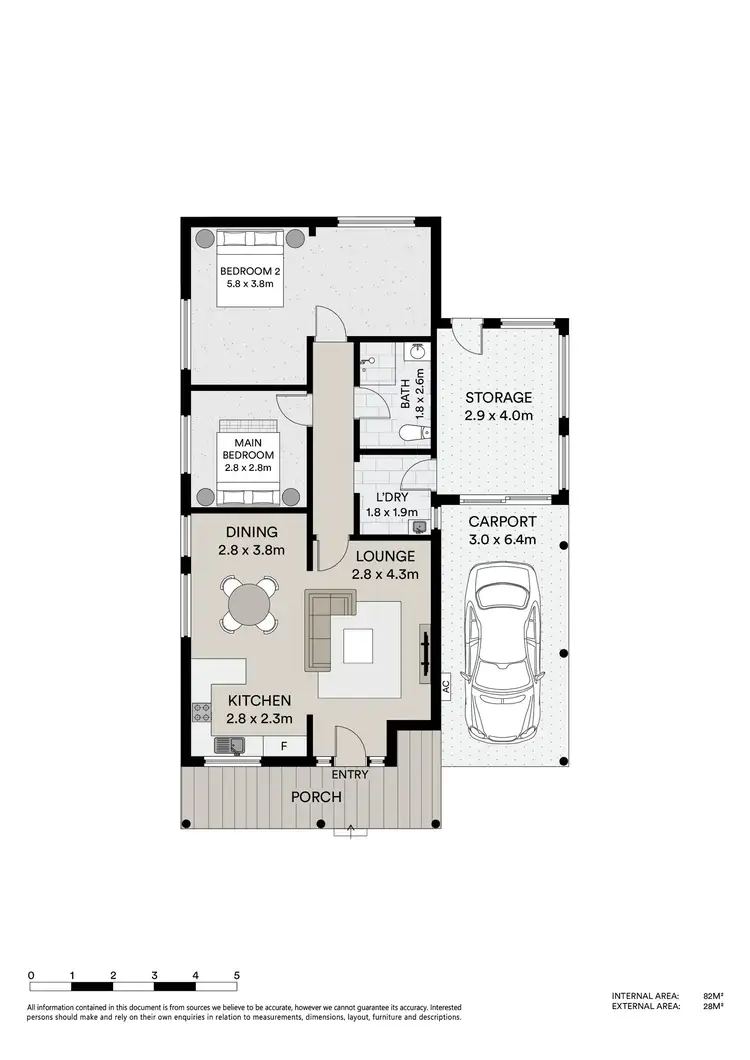 Floorplan of Homely villa listing, 89/2-8 Bell Street, Mudgee NSW 2850