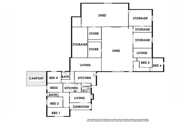 Floorplan of Homely house listing, 7 Eight Mile Creek Road, Port Macdonnell SA 5291