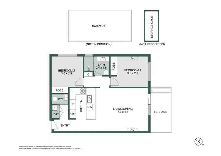 Floorplan of Homely apartment listing, 19/1-5 Taylor Avenue, Aspendale VIC 3195