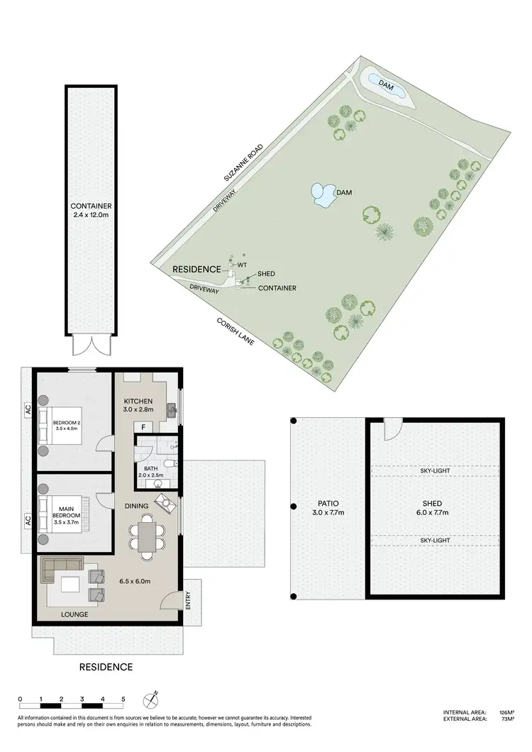 Floorplan of Homely rural property listing, 2 Suzanne Road, Gulgong NSW 2852