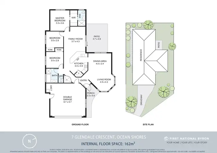 Floorplan of Homely house listing, 7 Glendale Crescent, Ocean Shores NSW 2483