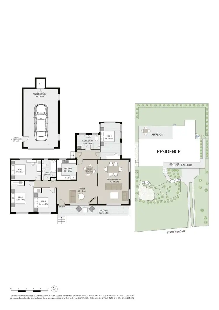 Floorplan of Homely house listing, 51 Eastcote Road, North Epping NSW 2121
