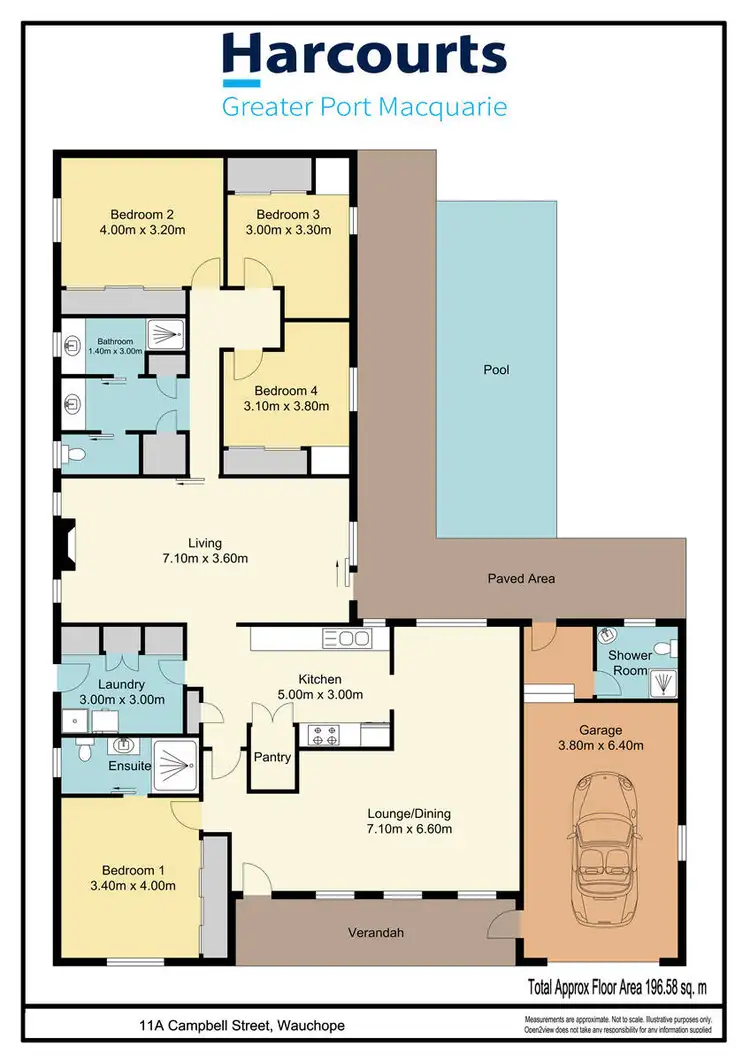 Floorplan of Homely house listing, 11A Campbell Street, Wauchope NSW 2446