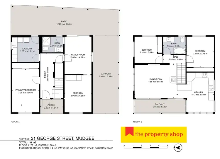 Floorplan of Homely house listing, 31 George Street, Mudgee NSW 2850