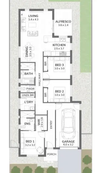 Floorplan of Homely house listing, Address available on request
