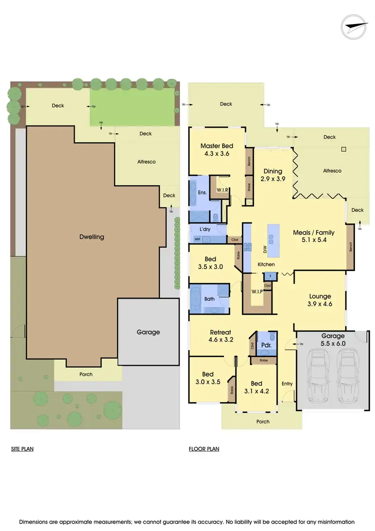 Floorplan of Homely house listing, 33 Raychelsbury Parade, Wollert VIC 3750