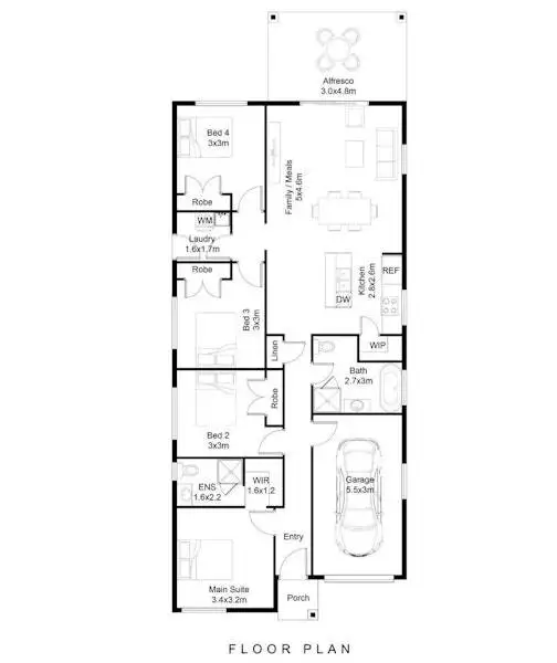 Floorplan of Homely house listing, Address available on request