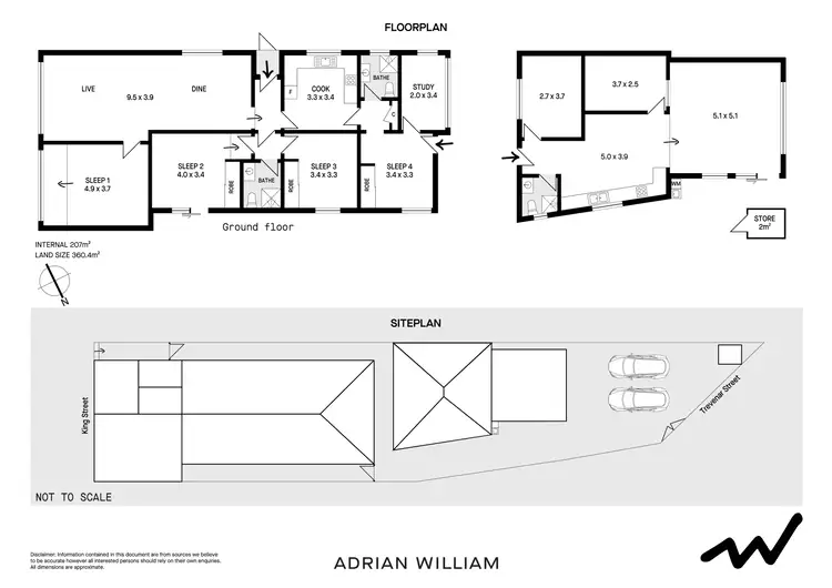 Floorplan of Homely house listing, 12 King Street, Ashbury NSW 2193