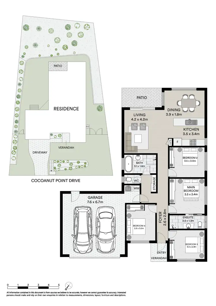 Floorplan of Homely house listing, 75 Cocoanut Point Drive, Zilzie QLD 4710
