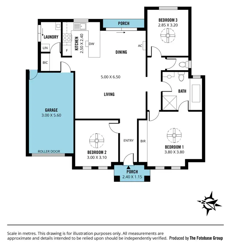 Floorplan of Homely house listing, 12 Raphael Crescent, Morphett Vale SA 5162