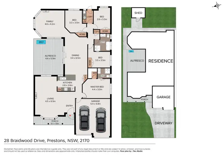 Floorplan of Homely house listing, 28 Braidwood Drive, Prestons NSW 2170