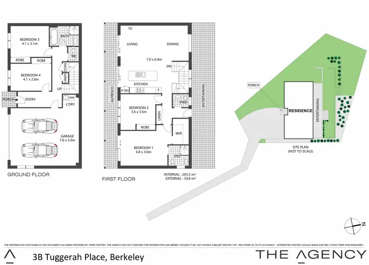 Floorplan of Homely house listing, 3B Tuggerah Place, Berkeley NSW 2506