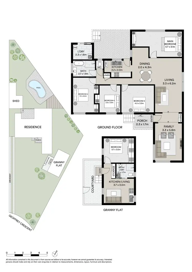 Floorplan of Homely house listing, 15 Geoffrey Crescent, Loftus NSW 2232